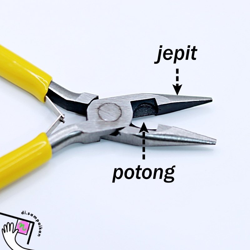 1pc Tang Aksesoris 2in1 / Tang Jepit Potong