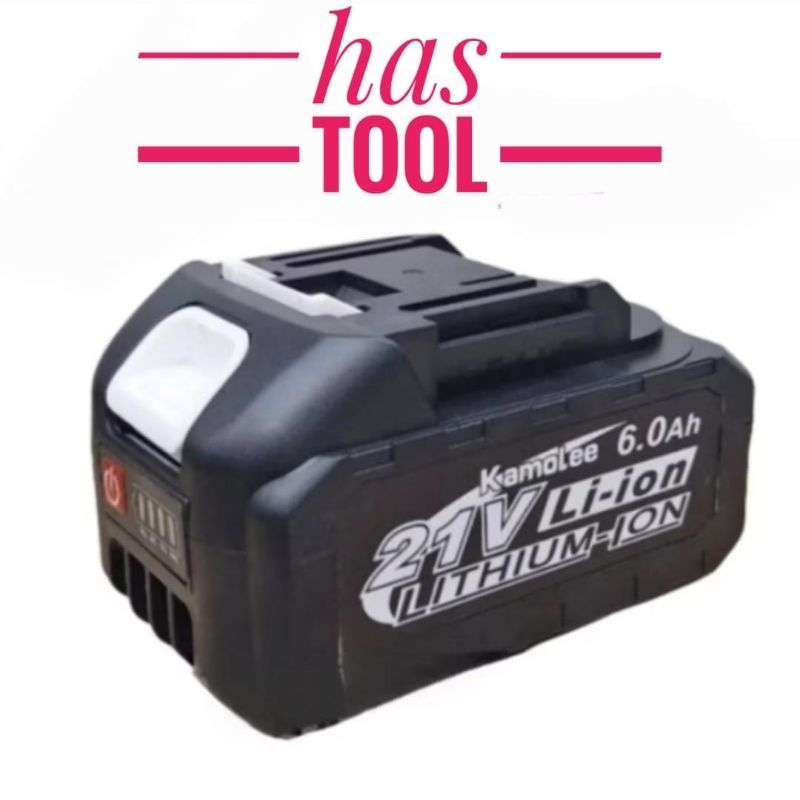 BATERAI IMPACT WRENCH KAMOLEE 21V 6.0AH BATERAI BOR IMPACT KAMOLEE GERINDA KAMOLEE DLL