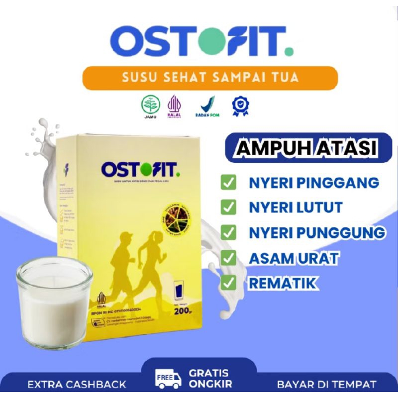 

OSTOFIT ASLI ORIGINAL SUSU HERBAL ATASI ASAM URAT NYERI TULANG SENDI