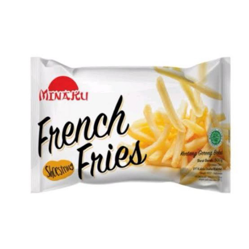 

Minaku French Fries Kentang Goreng Shoestring 500gr