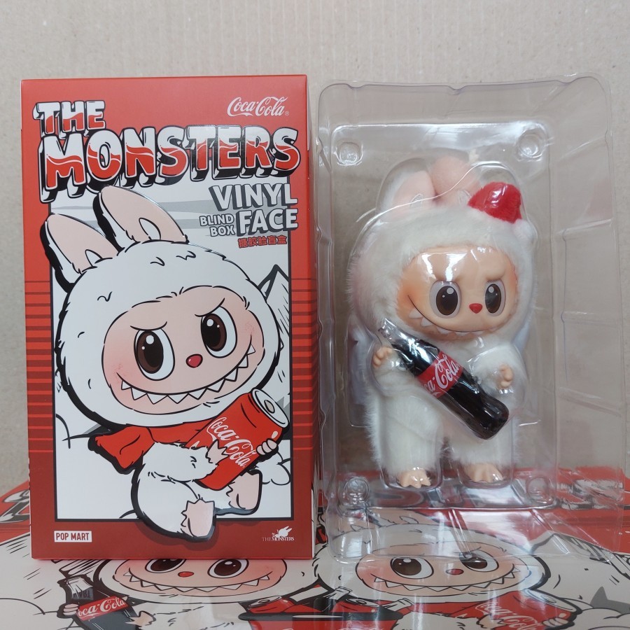 

Labubu Coca Cola Vinyl Face Plush ORIGINAL Pop Mart selected or blindbox - Secret Coke Can