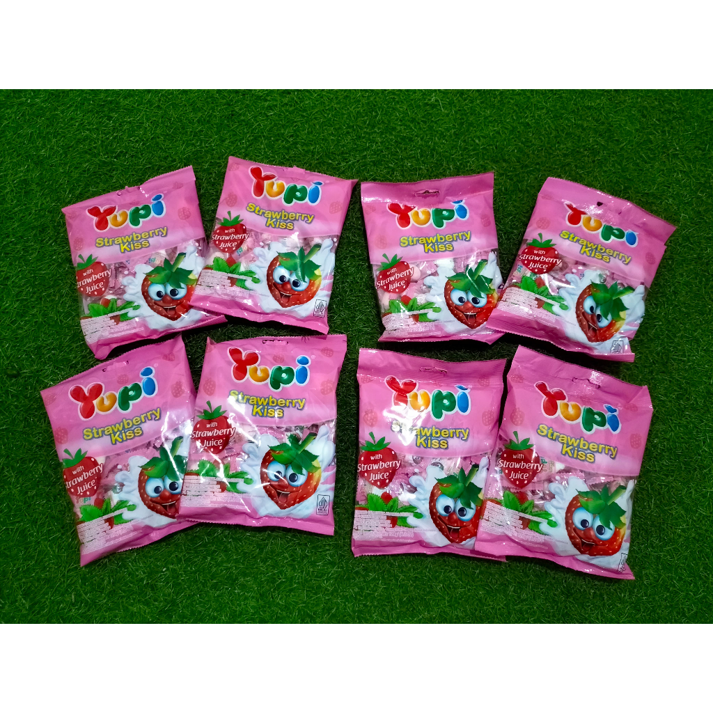 

( PROMO ! ) Permen Yuphi Strawberry Isi Banyak Harga Promo Permen Kenyal Manis