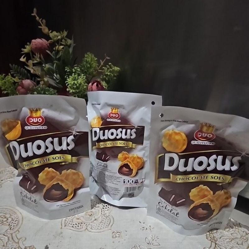 

DUOSUS SNACK/ BISKUIT COKLAT SOES 30 GR