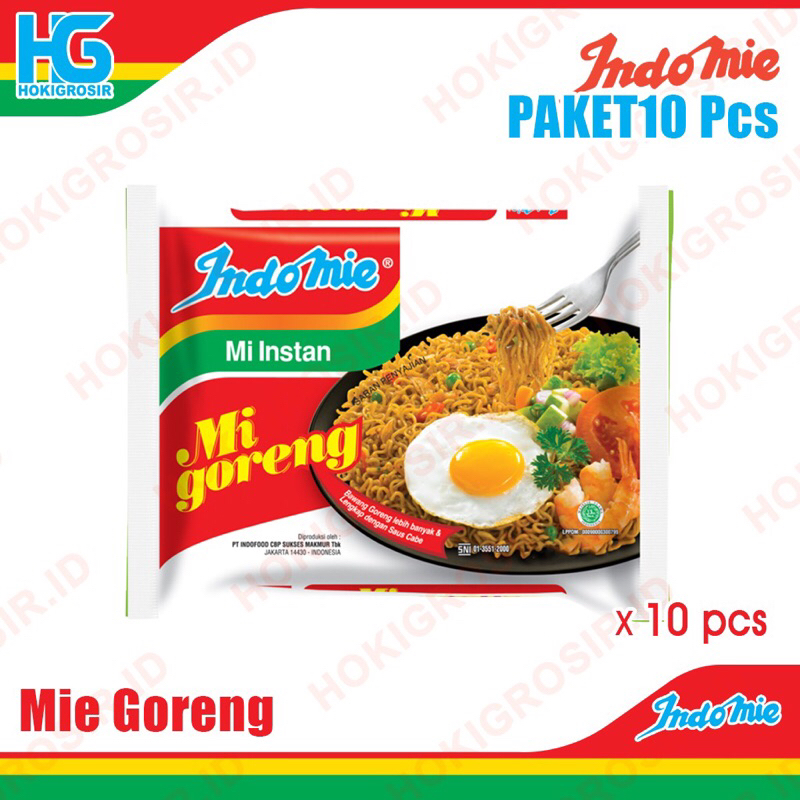 

PROMO MURAH - (10 PCS) INDOMIE GORENG 85 GR - MIE INSTAN GORENG