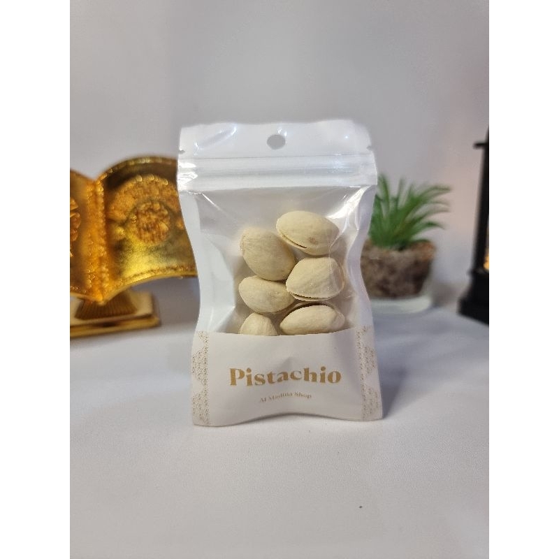 

Kacang Pistachio | Souvenir Oleh Oleh Haji Umroh Kacang Pistachio Kemasan Kecil Plastik Ziplock
