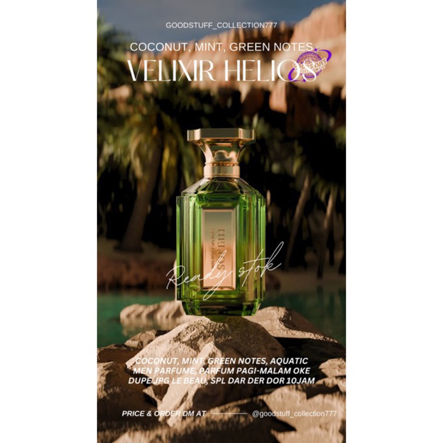 VELIXIR HELIOS - DECANT VELIXIR HELIOS ORIGINAL UNISEX