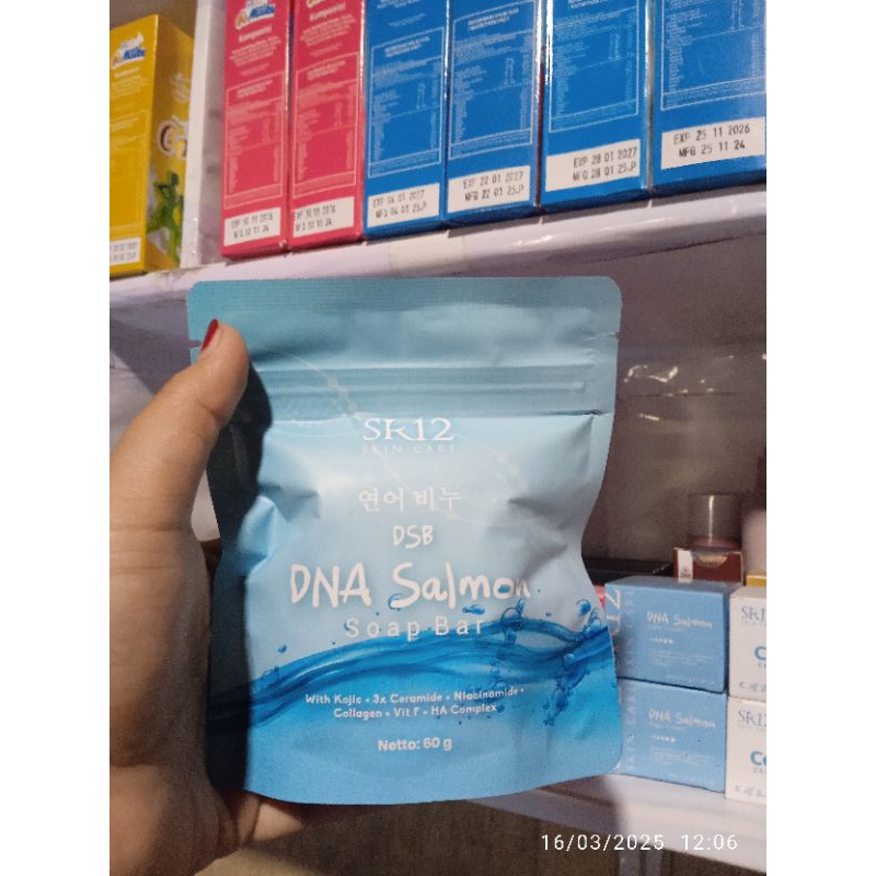 SOAP BAR DNA SALMON/DNA SALMON ECER/SABUN DNA SALMON
