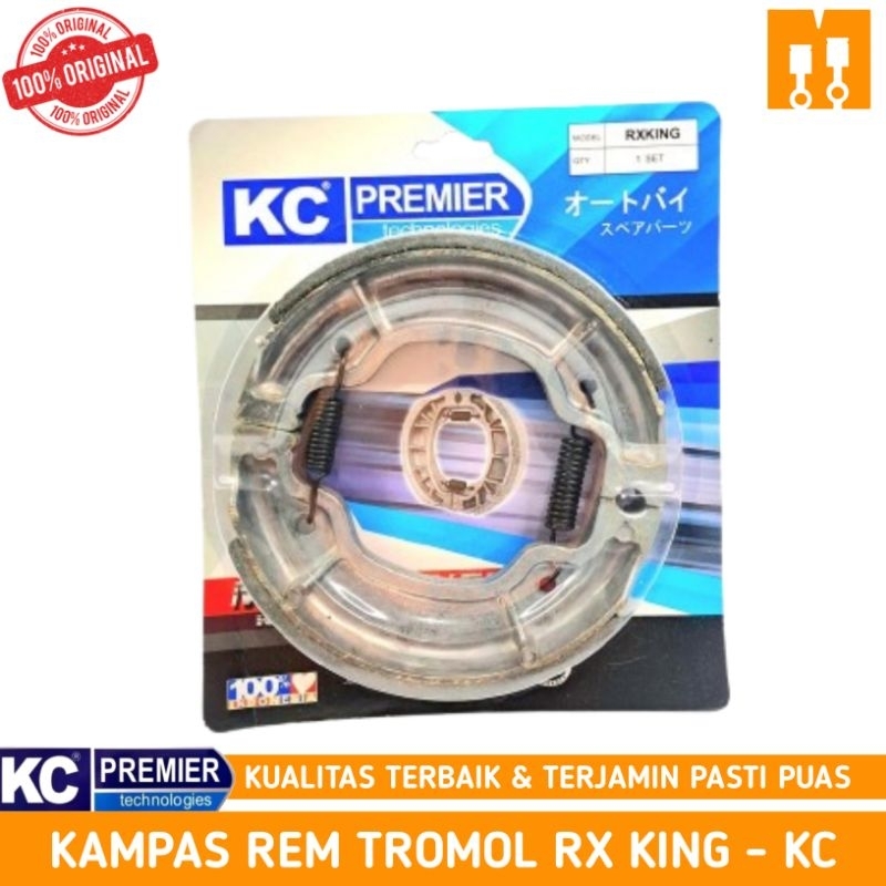 Kampas Rem Tromol Teromol Pirodo Belakang Rx King Special RXS RXZ Mio J S Z Smile Sporty Soul Gt M3 
