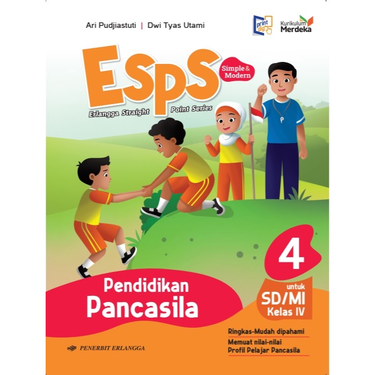 ESPS PENDIDIKAN PANCASILA SD/MI KELAS.4 | ERLANGGA