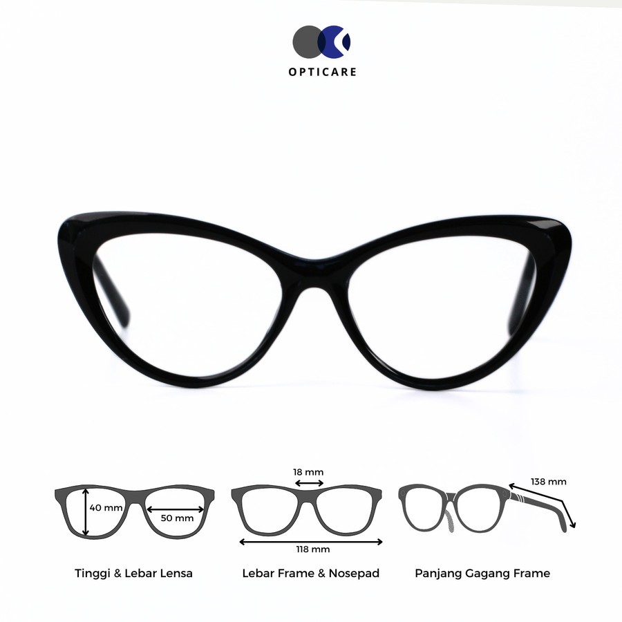 FRAME KACAMATA 1002 CAT EYE NEW MODEL