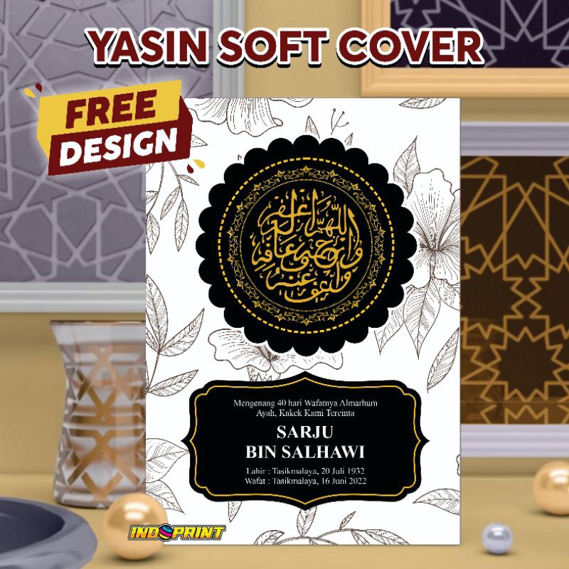 buku Yasin dan tahlil/Yasin soft cover/Yasin custom/Yasin murah