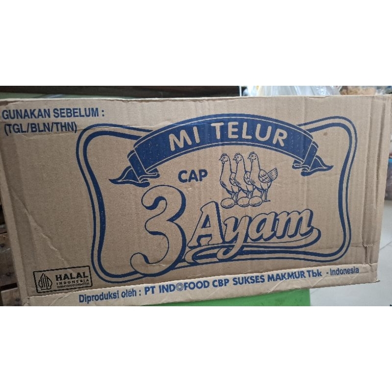 

mie telur 3 ayam 1 karton