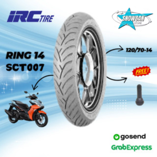 Ban Motor Vario PCX IRC SCT 007 120/70 Ban Tubles Belakang Ban Tubles Matic Ring 14