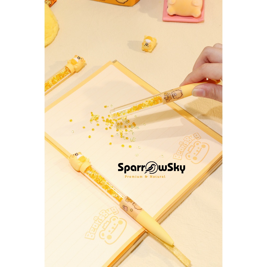 

SPARROW Pen Silikon / Silicone Pen / Pen Karakter Lucu Cantik TRENDY FUN PEN - BEARISBUGS (8257)
