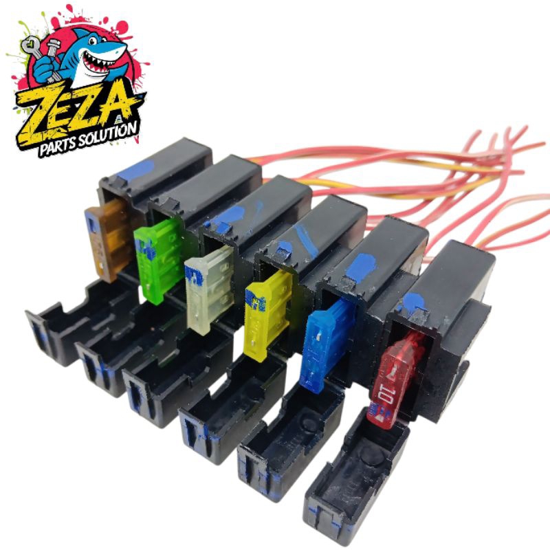 FUSE BOX RUMAH SIKRING DAN AIKRING ORIGINAL UNIVERSAL HONDA BEAT KARBU VARIO MOTOR MOBIL