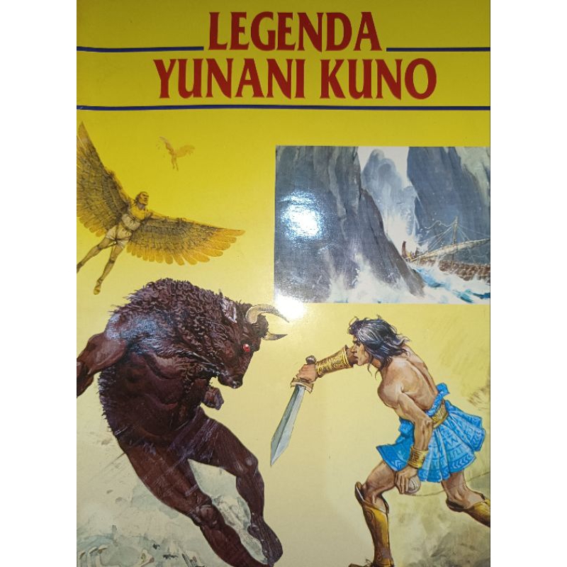 Buku Legenda Yunani Kuno, kisah mitos dan sastra Yunani dari Andromeda, pertarungan Theseus dan Mino