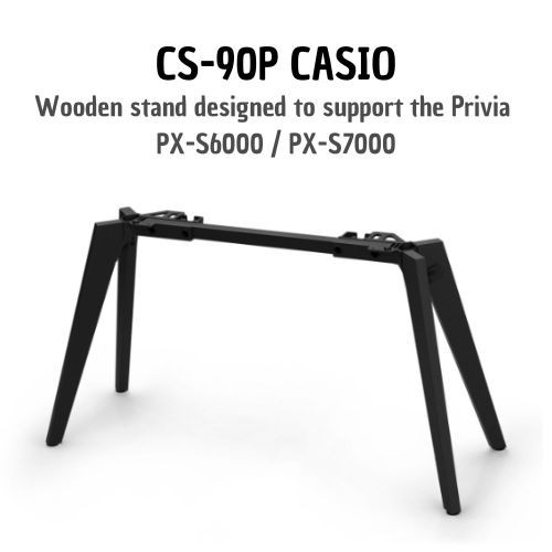 CASIO CS-90PC2 Piano Stand – Stand Piano / Keyboard Stand Kokoh & Adjustable
