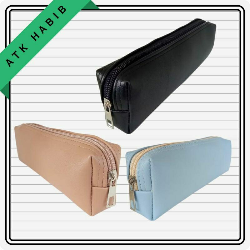 

tempat pensil atau pencil case MNS01, Tempat pensil Kulit, Tempat Pensil sales, Tempat Pensil bagus, Tempat Pensil Simpel