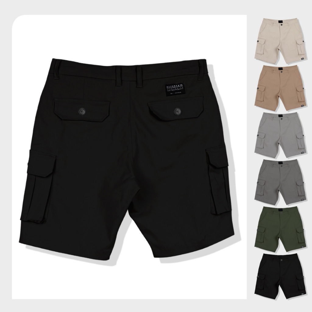Hungry & Co. Short Cargo / Celana Pria / Celana Pendek