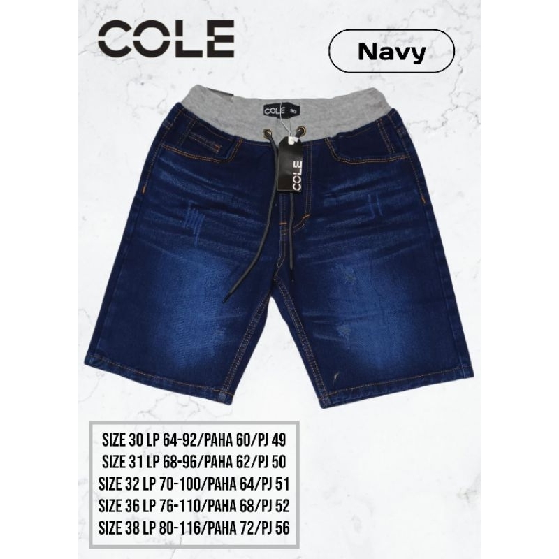Jeans Pendek Cargo dan non cargo By Cole