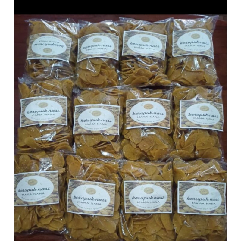 

Kerupuk Nasi Ketumbar BUKAN keripik isi (+-170g)