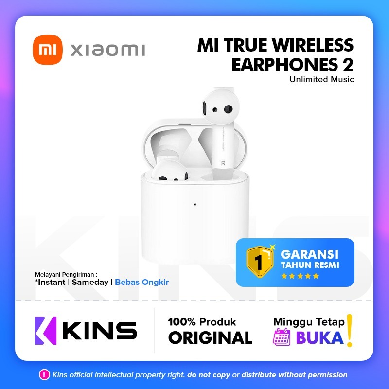 (Second Like New)Xiaomi Mi True Wireless Earphone 2 TWS Headset