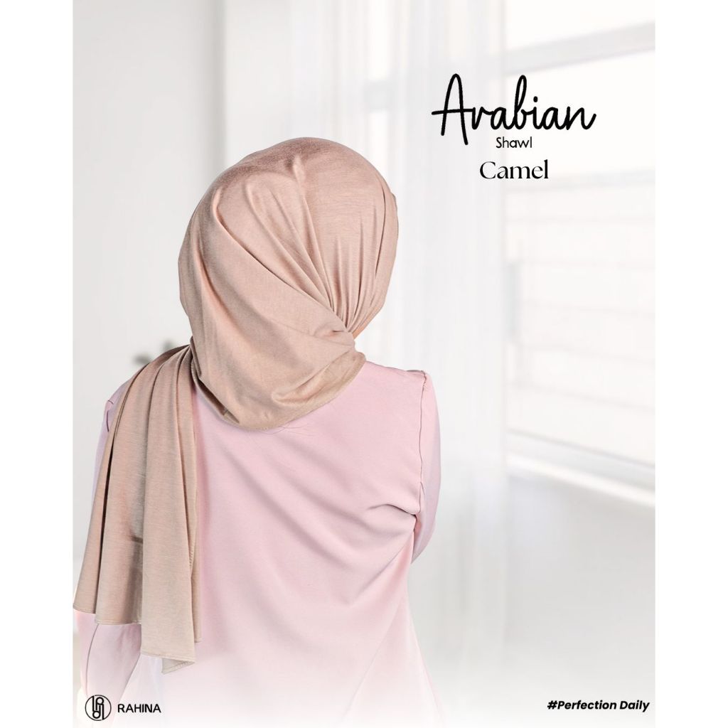 Rahina Indonesia - Arabian Shawl Rahina Pashmina Rayon Premium