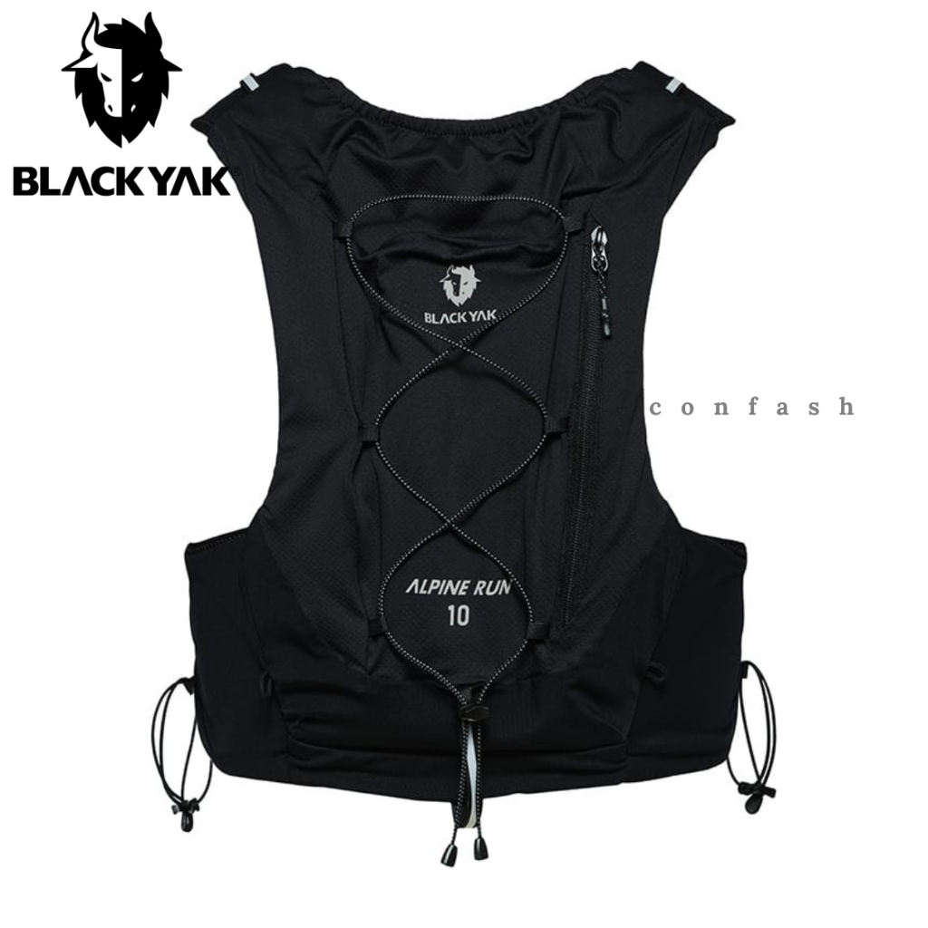 Hydropack BLACK YAK Alpine Run UL10 Lite Black Tas Black Yak Daypack Runners Original bag trekking b