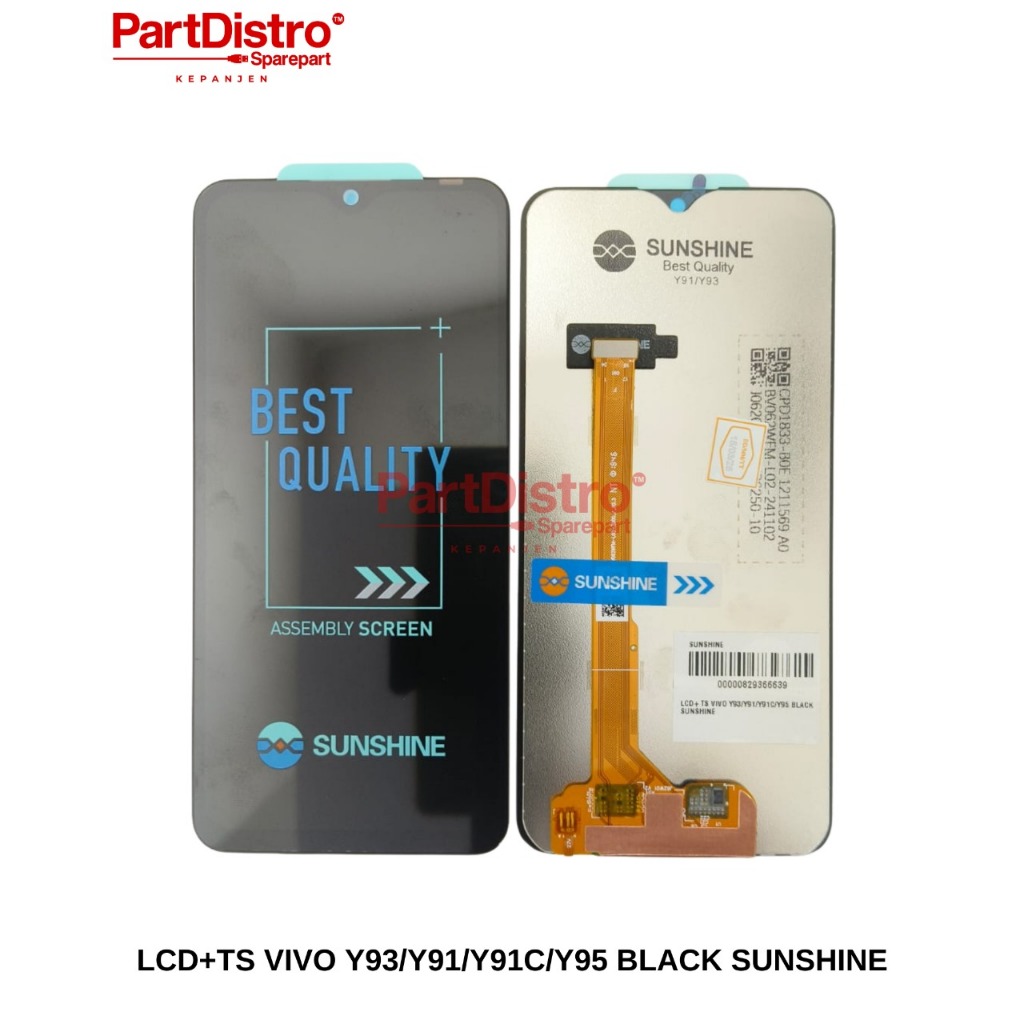 LCD+TS VIVO Y93/Y91/Y91C/Y95 BLACK SUNSHINE