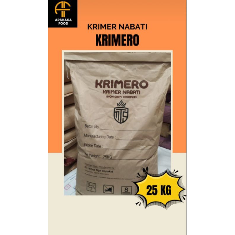 

KRIMERO - BUBUK NON DAIRY CREAMER - LARUT AIR DINGIN - 25KG