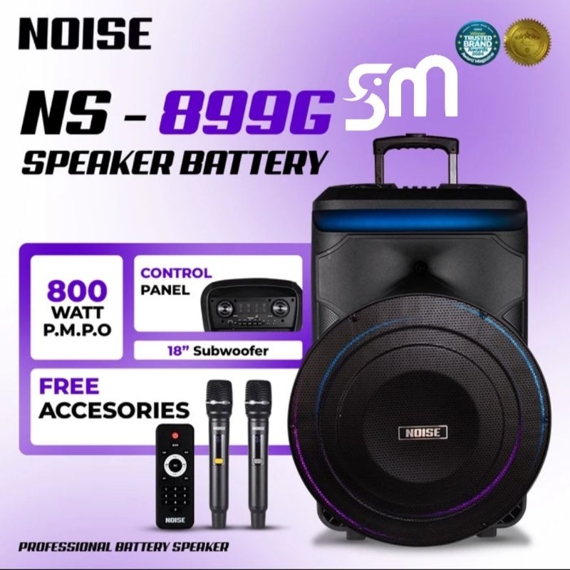 Speaker Bluetooth Portable Meeting Noise NS-899 G 18 inc inch 899G