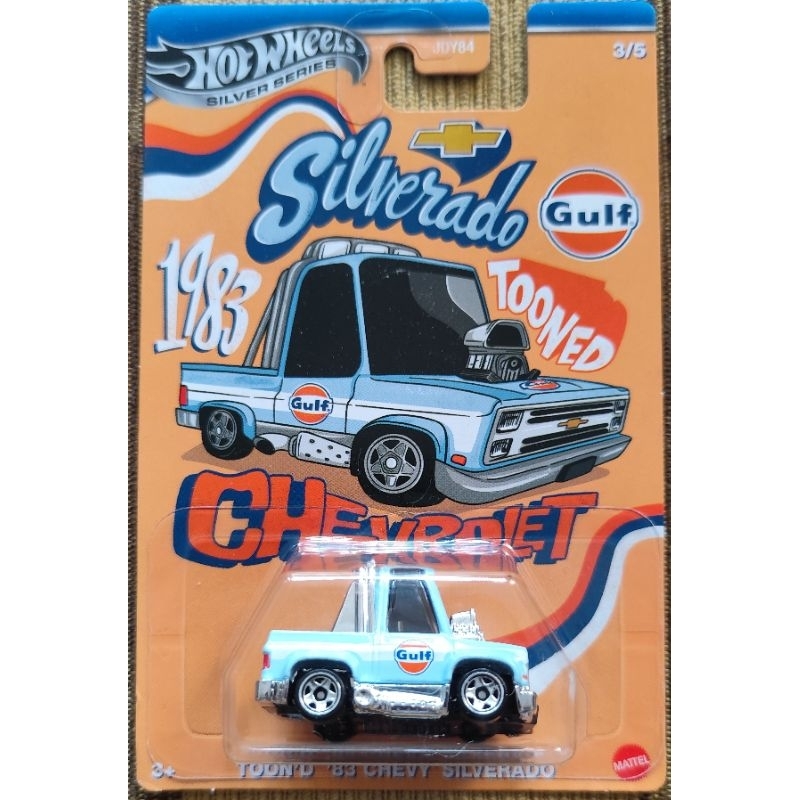 Hotwheels Series TOONED GULF TOON'D 83 CHEVY SILVERADO / Hot Wheels / Diecast