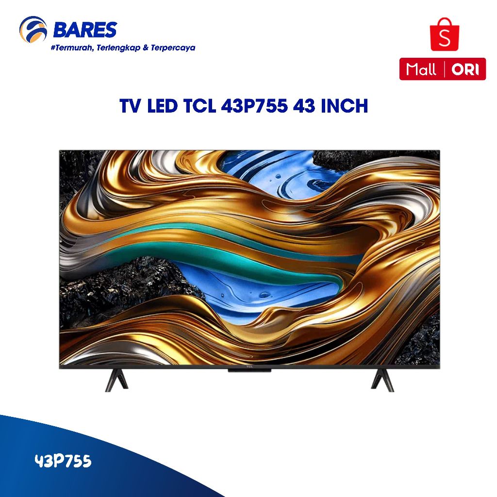 TCL 43P755 Led Tv Ukuran 43 Inch