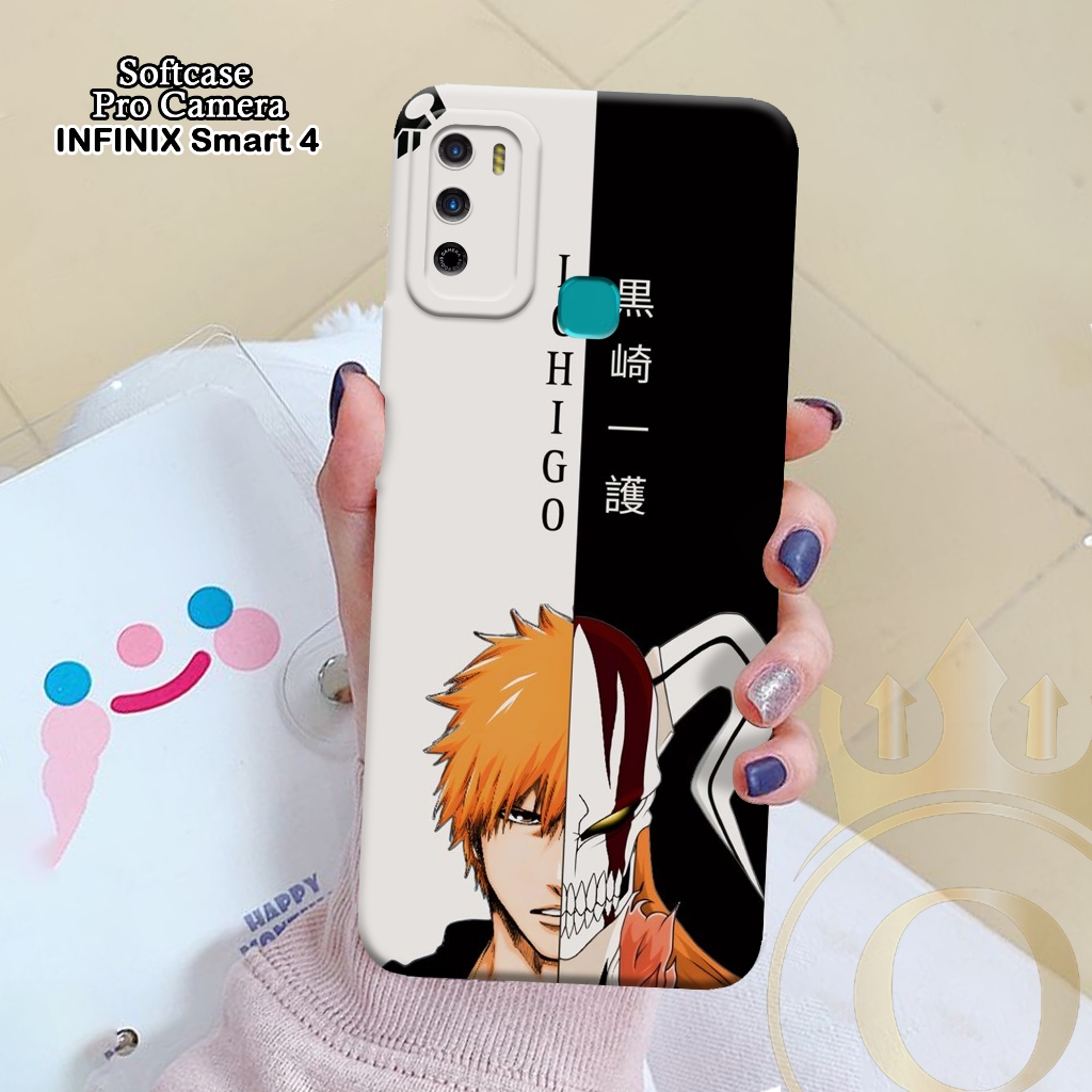 Softcase Infinix Smart 4 - ORORA - Casing Infinix Smart 4 - Motif case Anime - Infinix - Softcase In