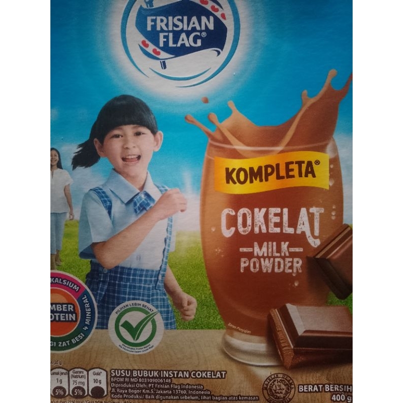 

susu Frisian flag coklat bubuk