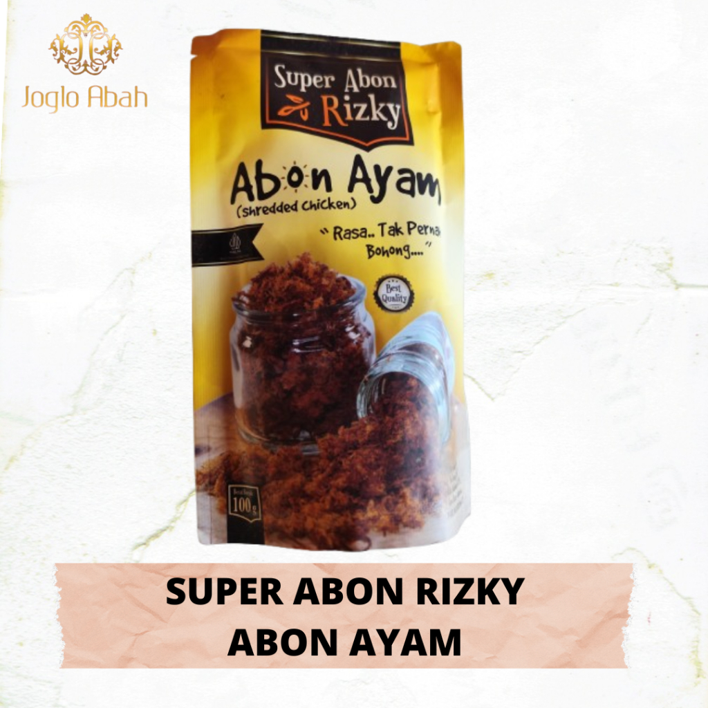 

Super Abon Rizky - Abon Ayam - Joglo Abah
