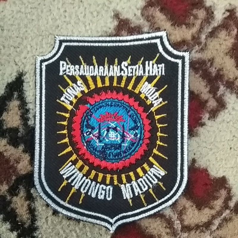 Bet PSHW Madiun Bordir Badge PSHW Madiun Bordir Komputer