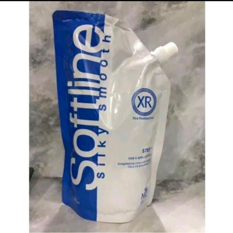 Nr softline silky smothing keratin /pelurus rambut