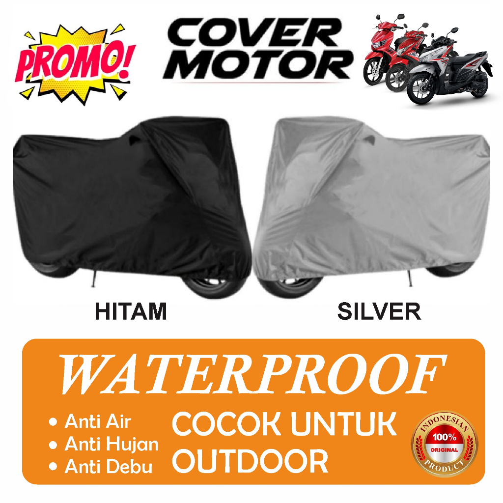 Jas Hujan Cover Motor Sarung Motor Anti Air Tebal Berkualitas Vario NMAX Beat Mio Scoopy Fino