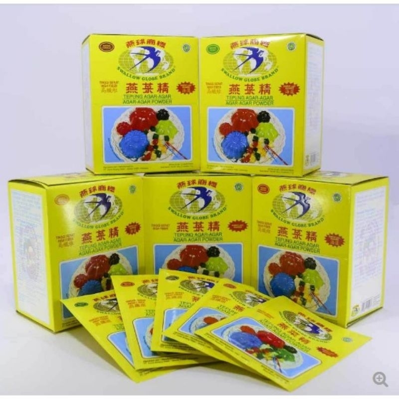 

Agar-Agar Swallow Globe Putih