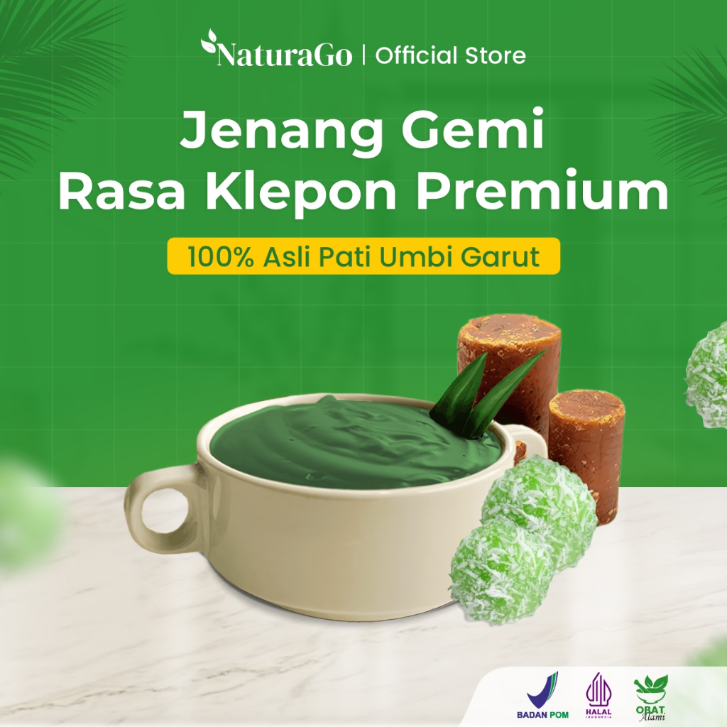 

Jenang Gemi Rasa Klepon Isi 30 Sachet Cegah Asam Lambung Maag GERD Aman Untuk Ibu Hamil Dan Diabetes