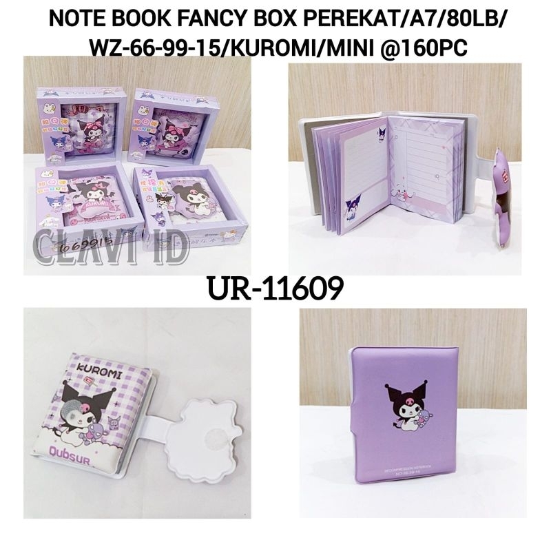 

NOTEBOOK A7 FANCY SANRIO/NOTEBOOK KUROMI A7