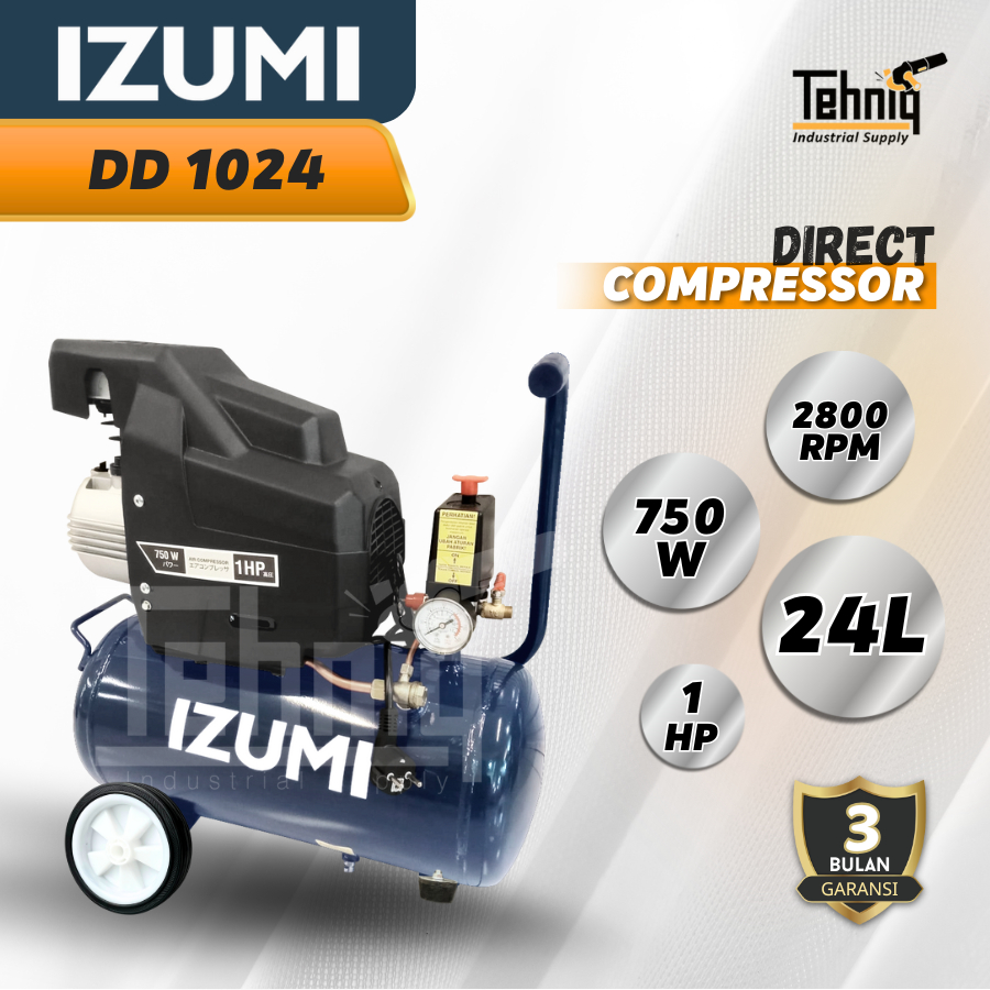 Nlg Izumi DD1024 Kompresor Angin Listrik Direct Compressor