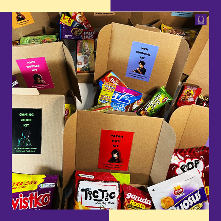 

Paket Hampers Snack - Gift Box - Hampers Box - Snack Box