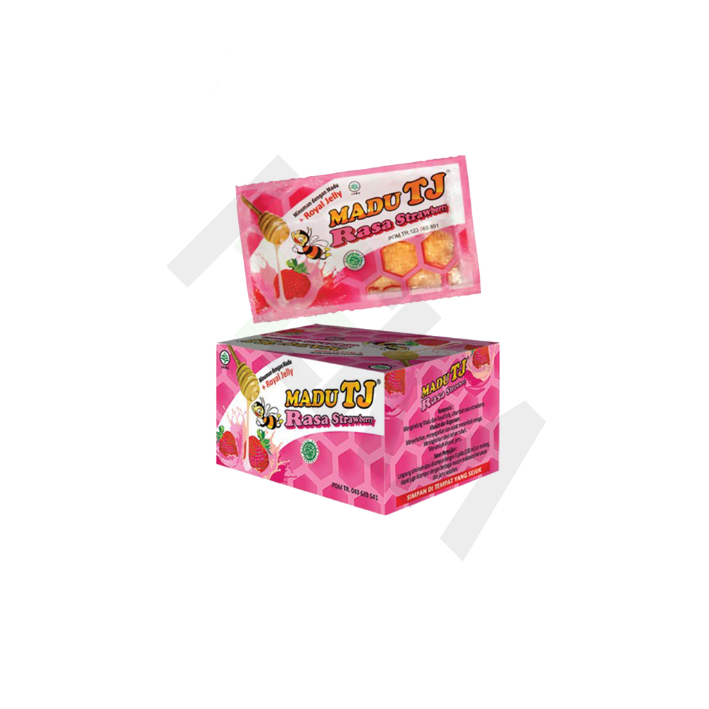 

Madu TJ Strawberry Sachet Box isi 12 Sachet [Tembalang]