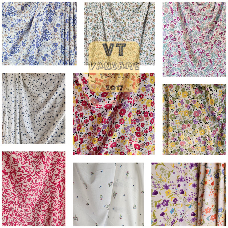 Rayon Viscose Premium | Rayon Motif Premium | Rayon Motif Bunga