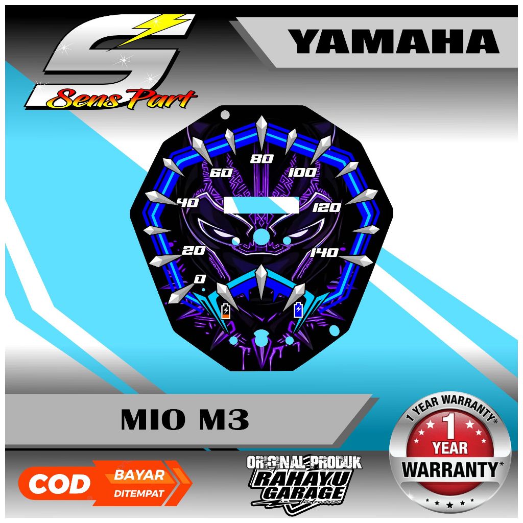 PAPAN SPEEDOMETER CUSTOM YAMAHA MIO M3