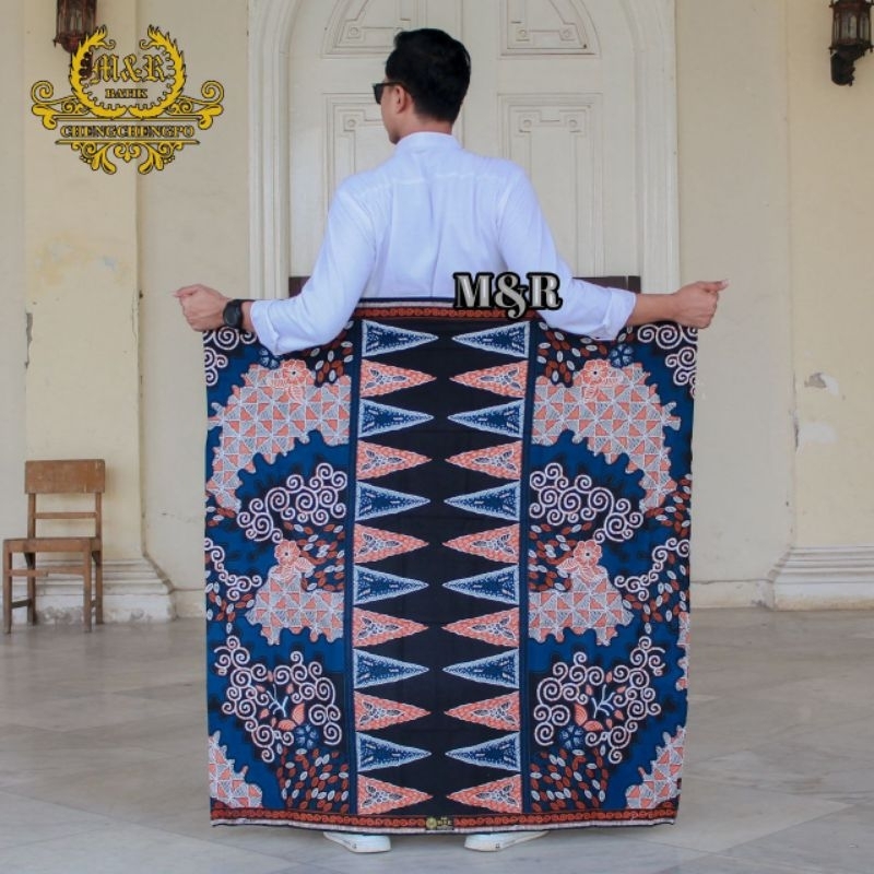 sarung Gus idam series biru /gus idam batik