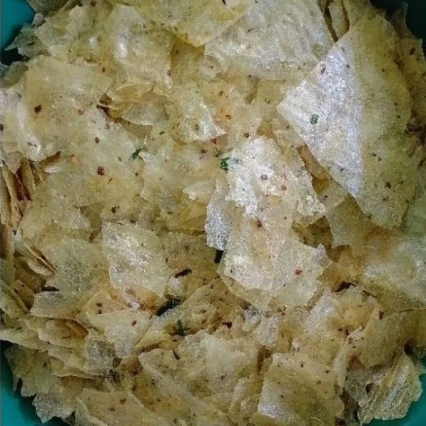 

Keripik kaca Original Daun jeruk
