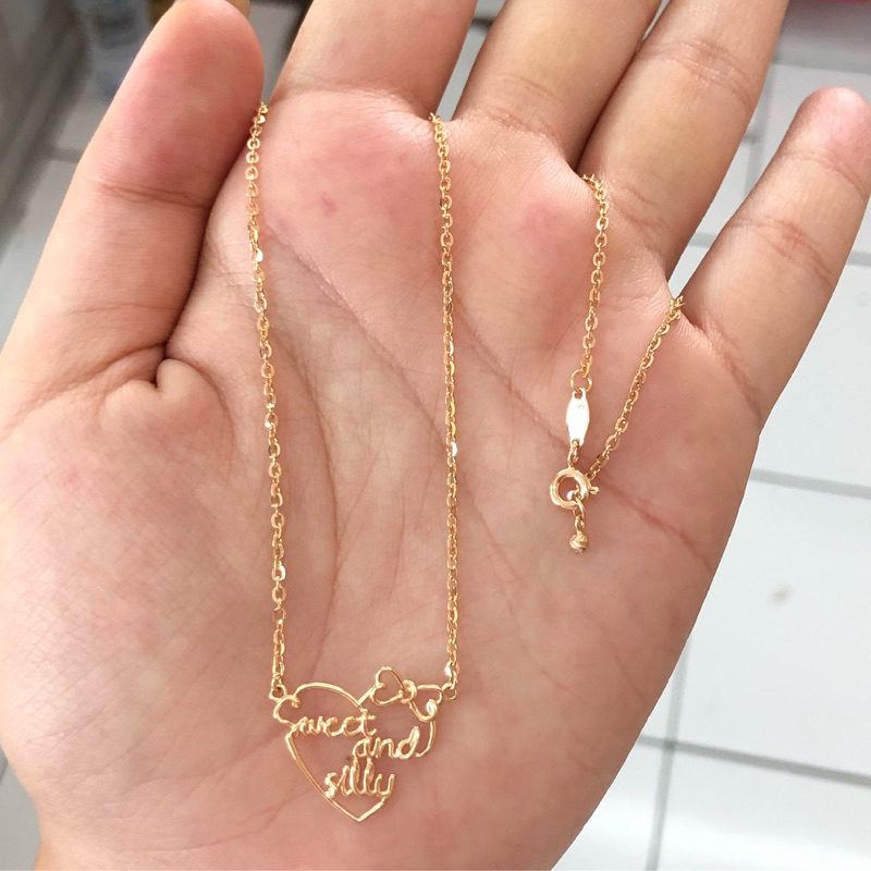 L10- KALUNG UBS DISNEY PRINCESS 2.56GR KADAR 375 PANJANG 39/42CM